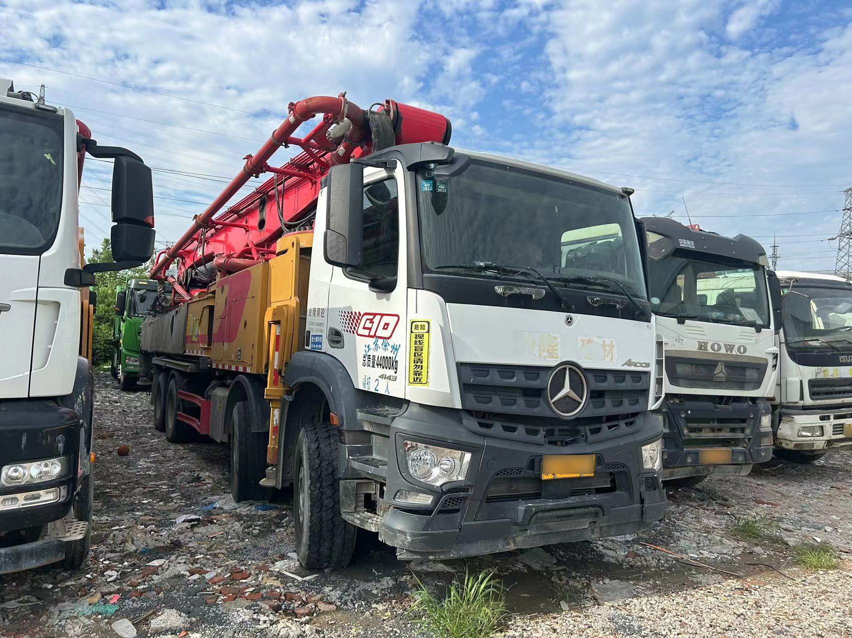 2020 Sany 61m Concrete Pump Truck SYM5442THBEB