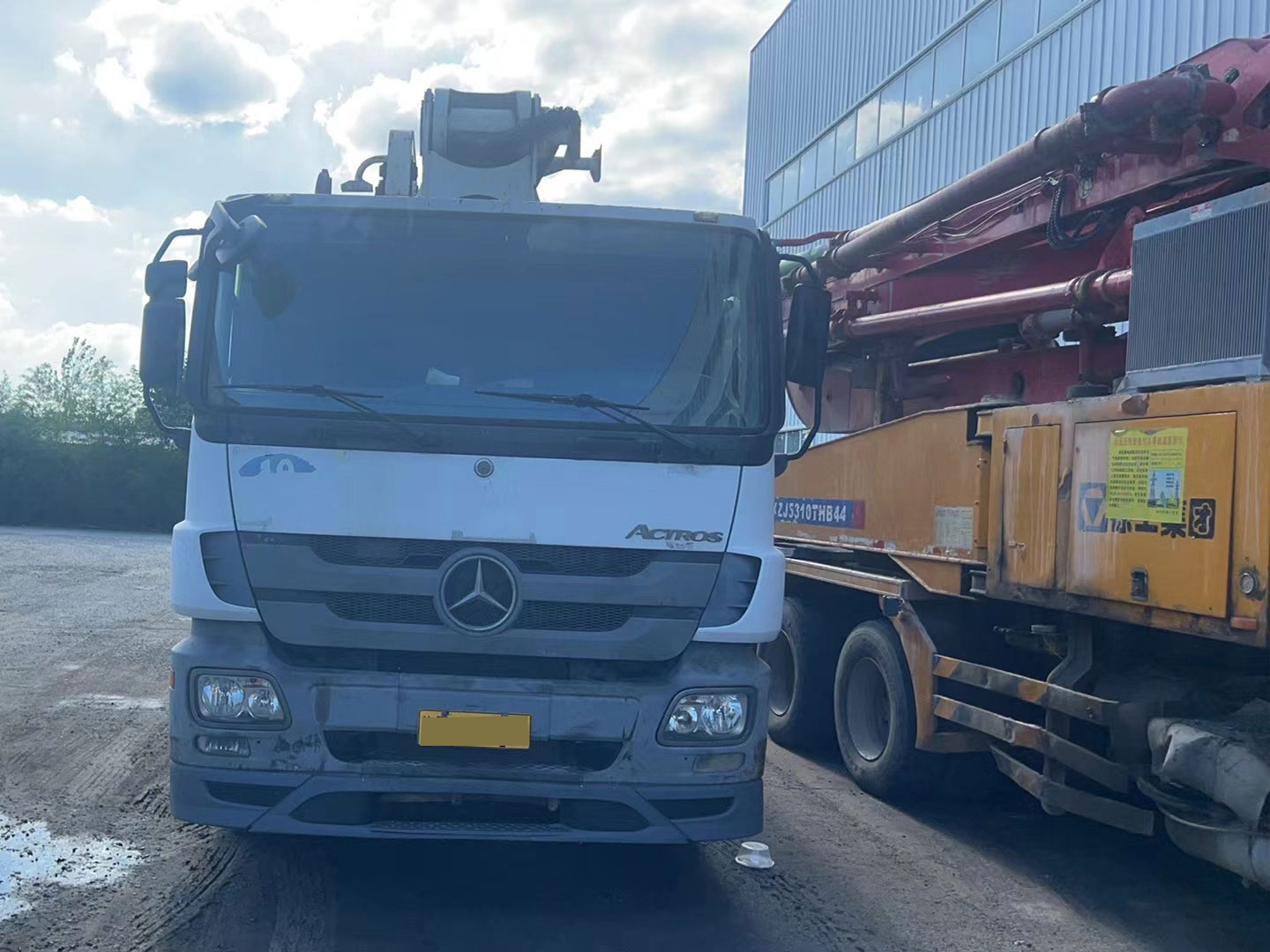 2012 Zoomlion 47m Concrete Pump Truck 