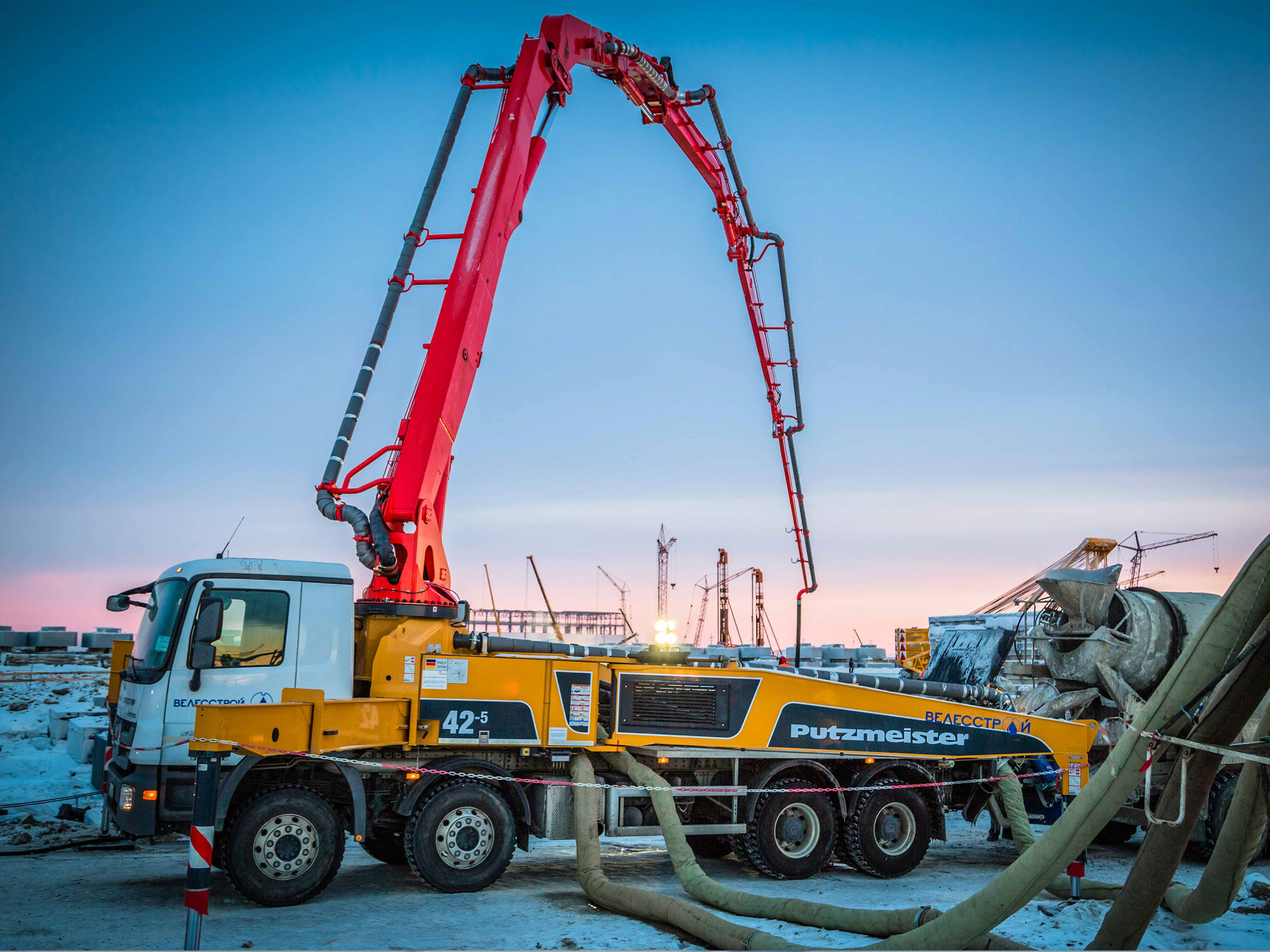 The latest trading information and project application cases, insight into the pulse of the used concrete pump truck market
