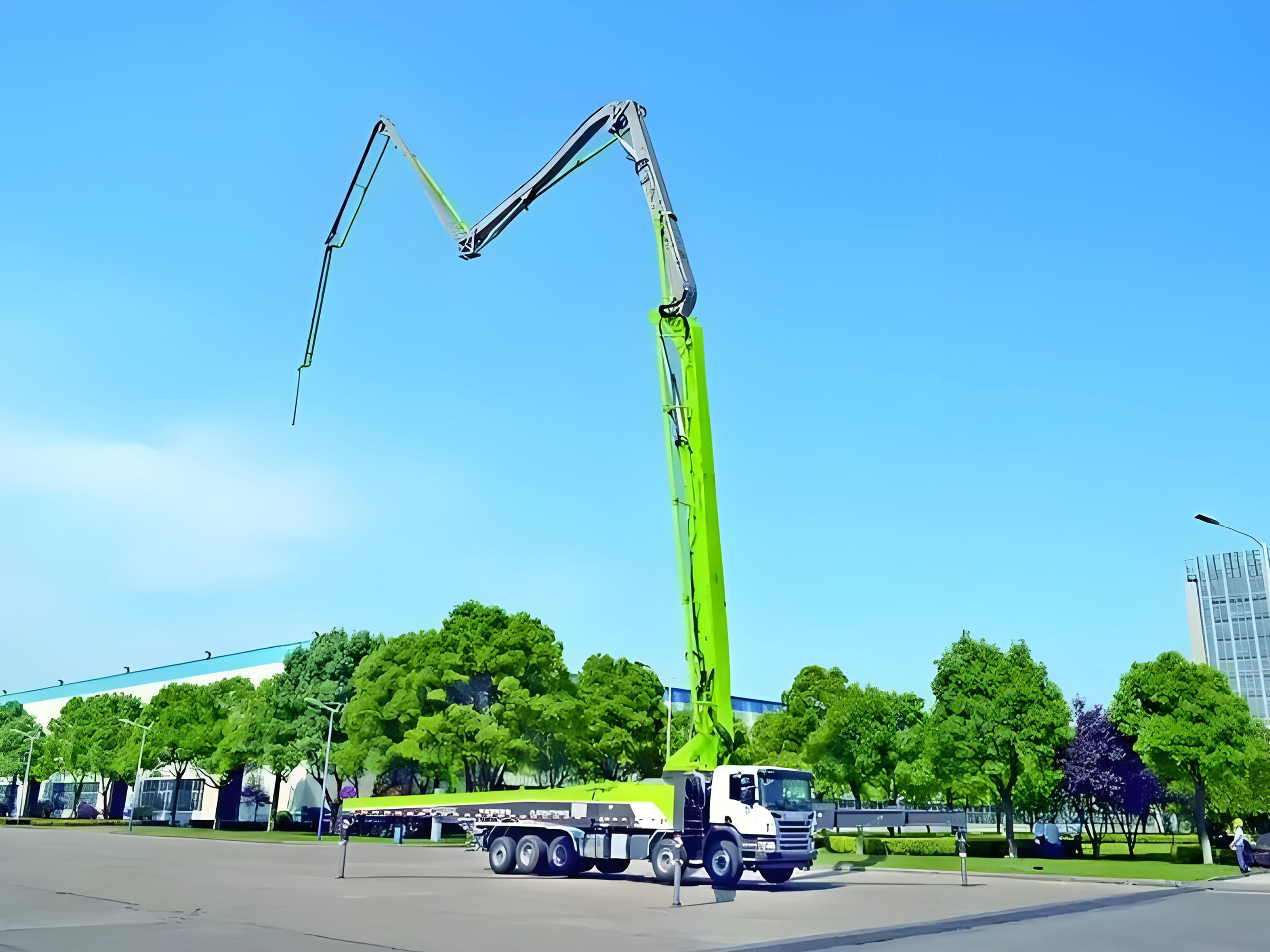 What are the performance evaluation criteria for used concrete pump trucks?