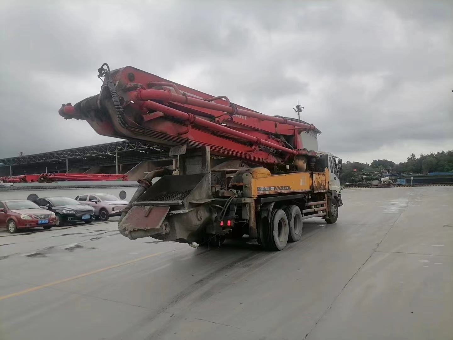 Sany 37m Concrete Pump Truck SY5271THB37E