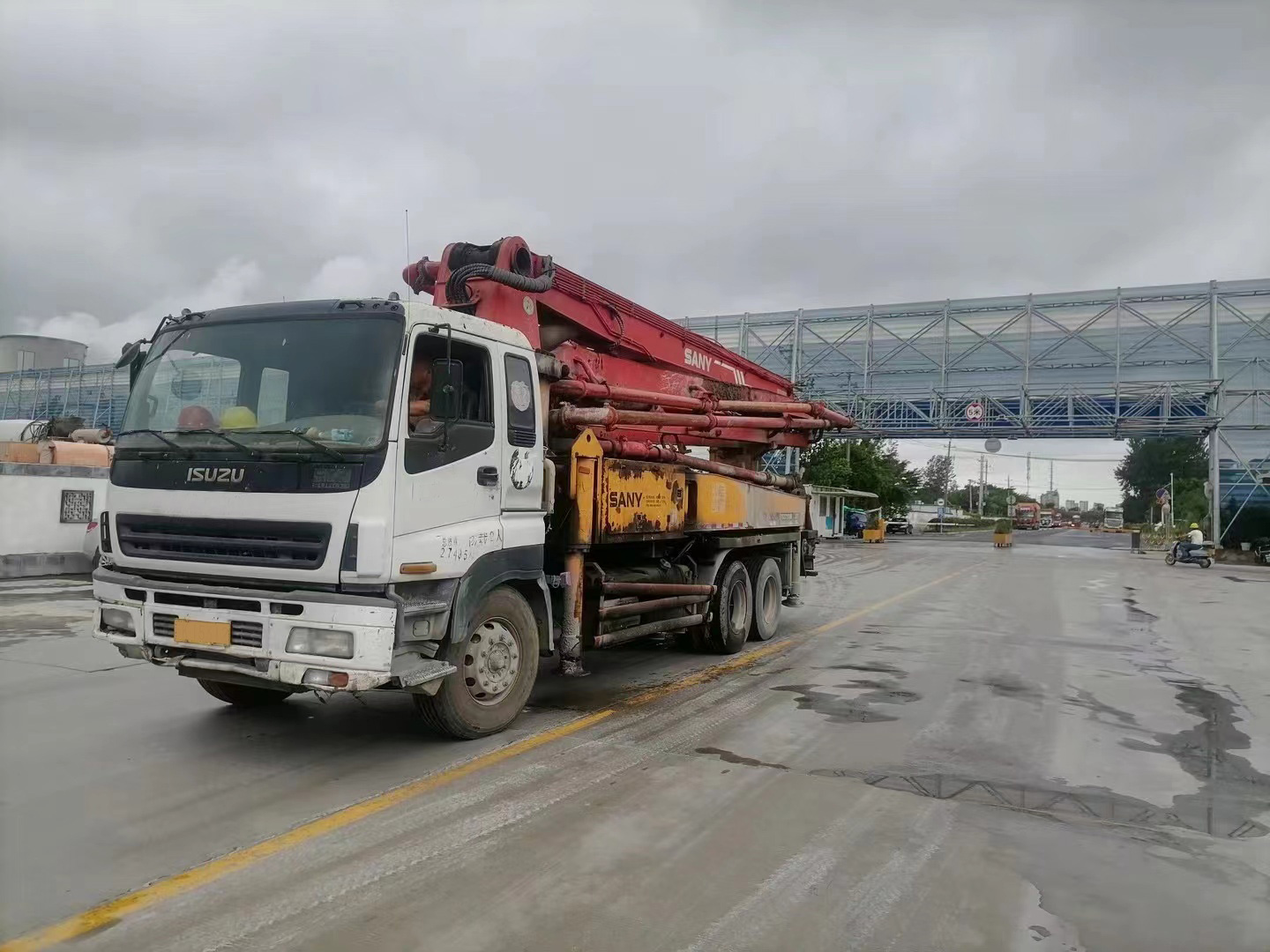 Sany 37m Concrete Pump Truck SY5271THB37E