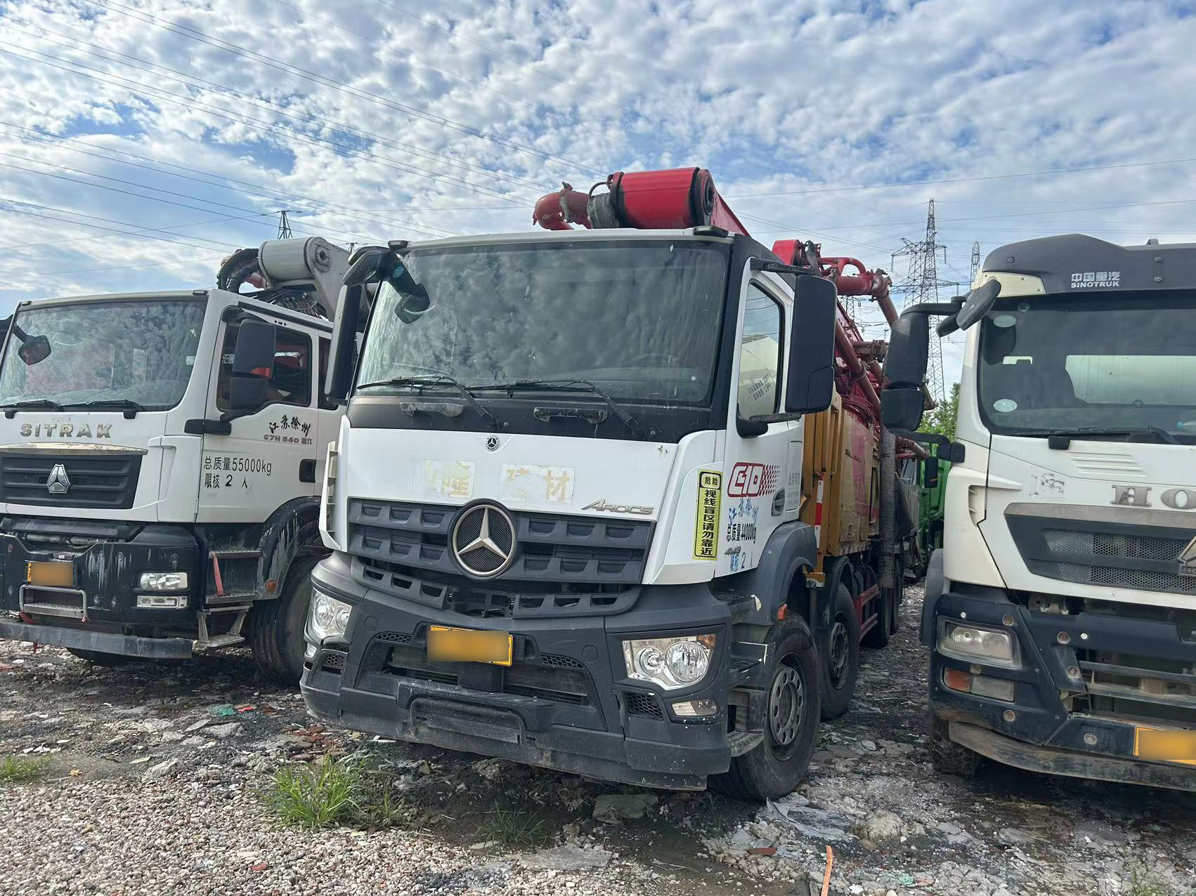 2020 Sany 61m Concrete Pump Truck SYM5442THBEB