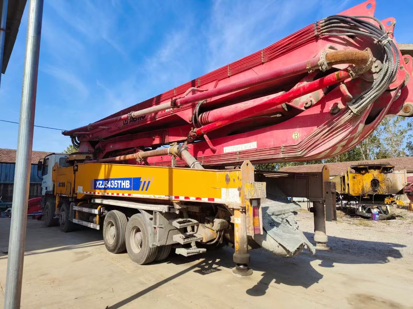 2013 XCMG 56m Concrete Pump Truck XZJ5435THB
