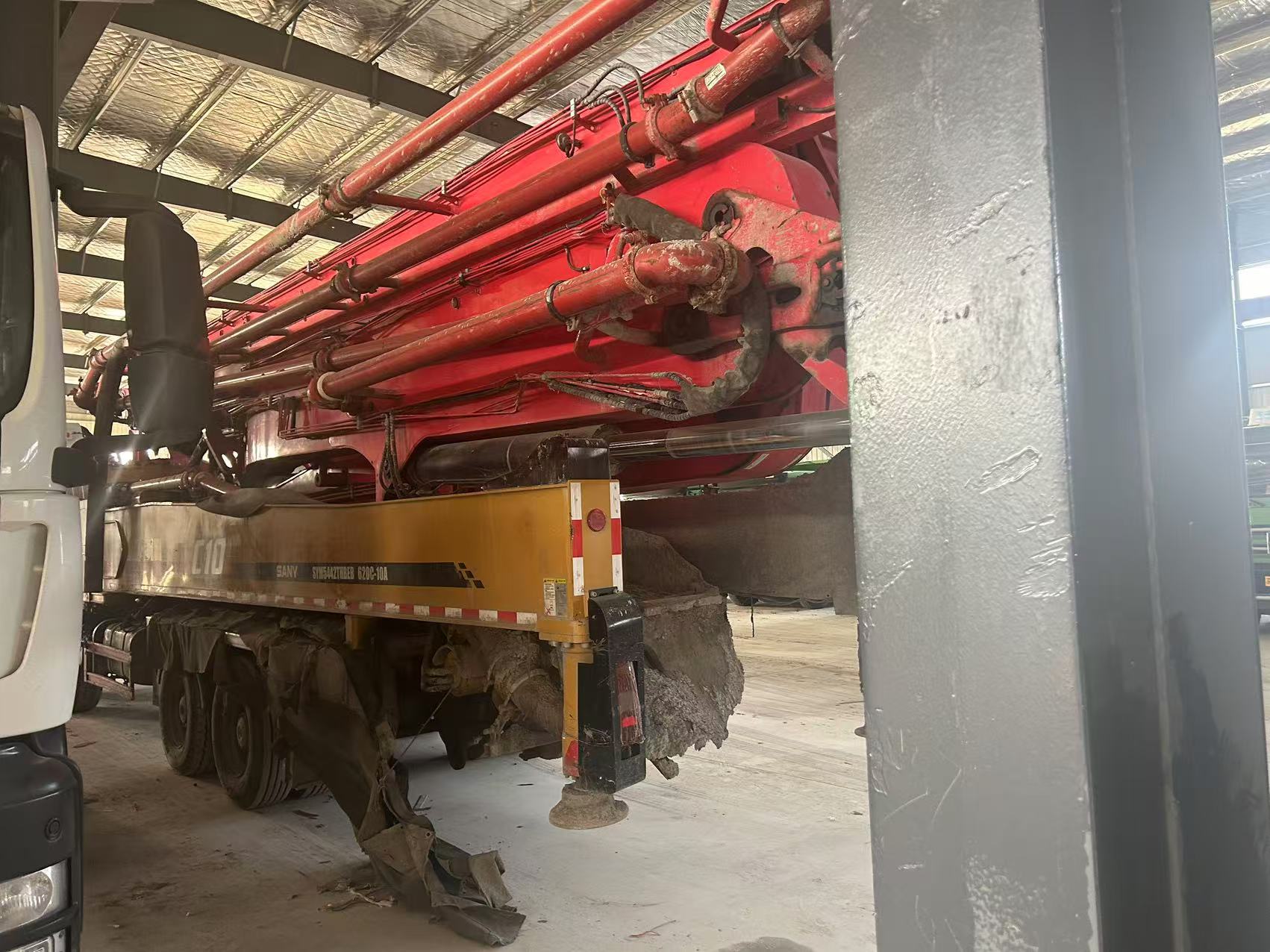 2020 Second-hand Sany concrete pump truck