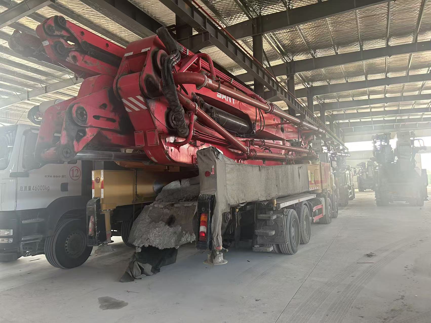 2020 Second-hand Sany concrete pump truck