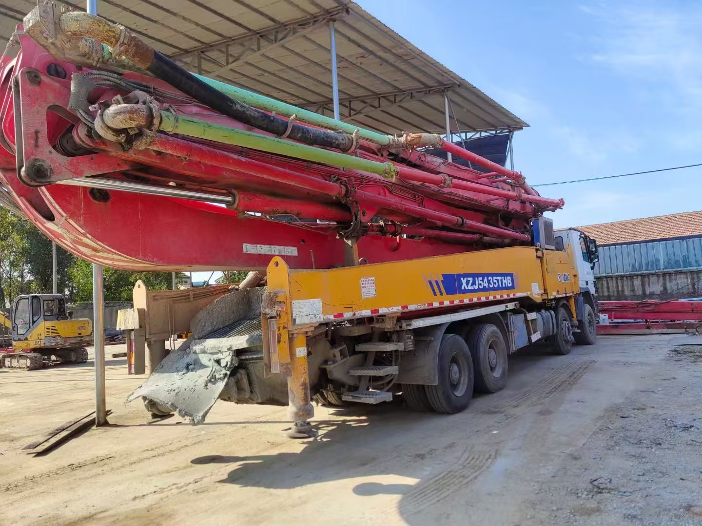 2013 XCMG 56m Concrete Pump Truck XZJ5435THB