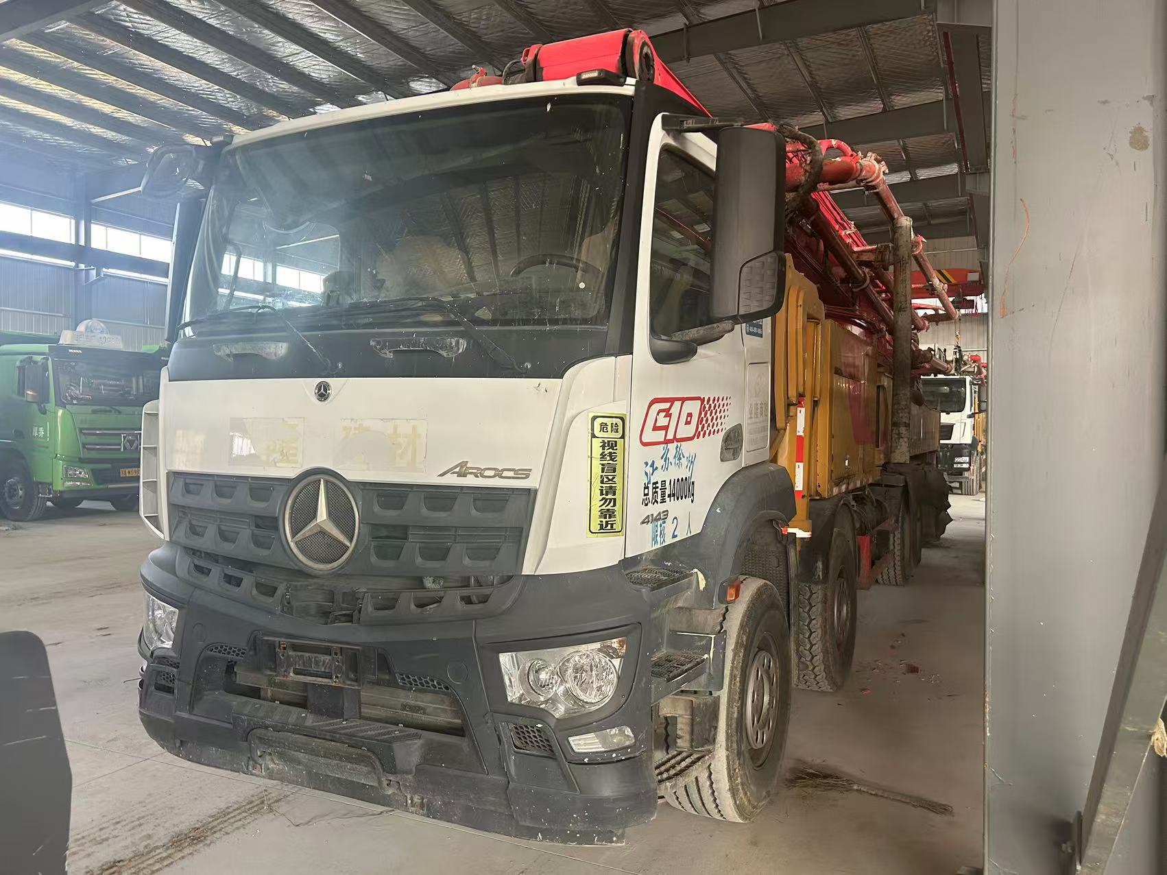 2020 Second-hand Sany concrete pump truck