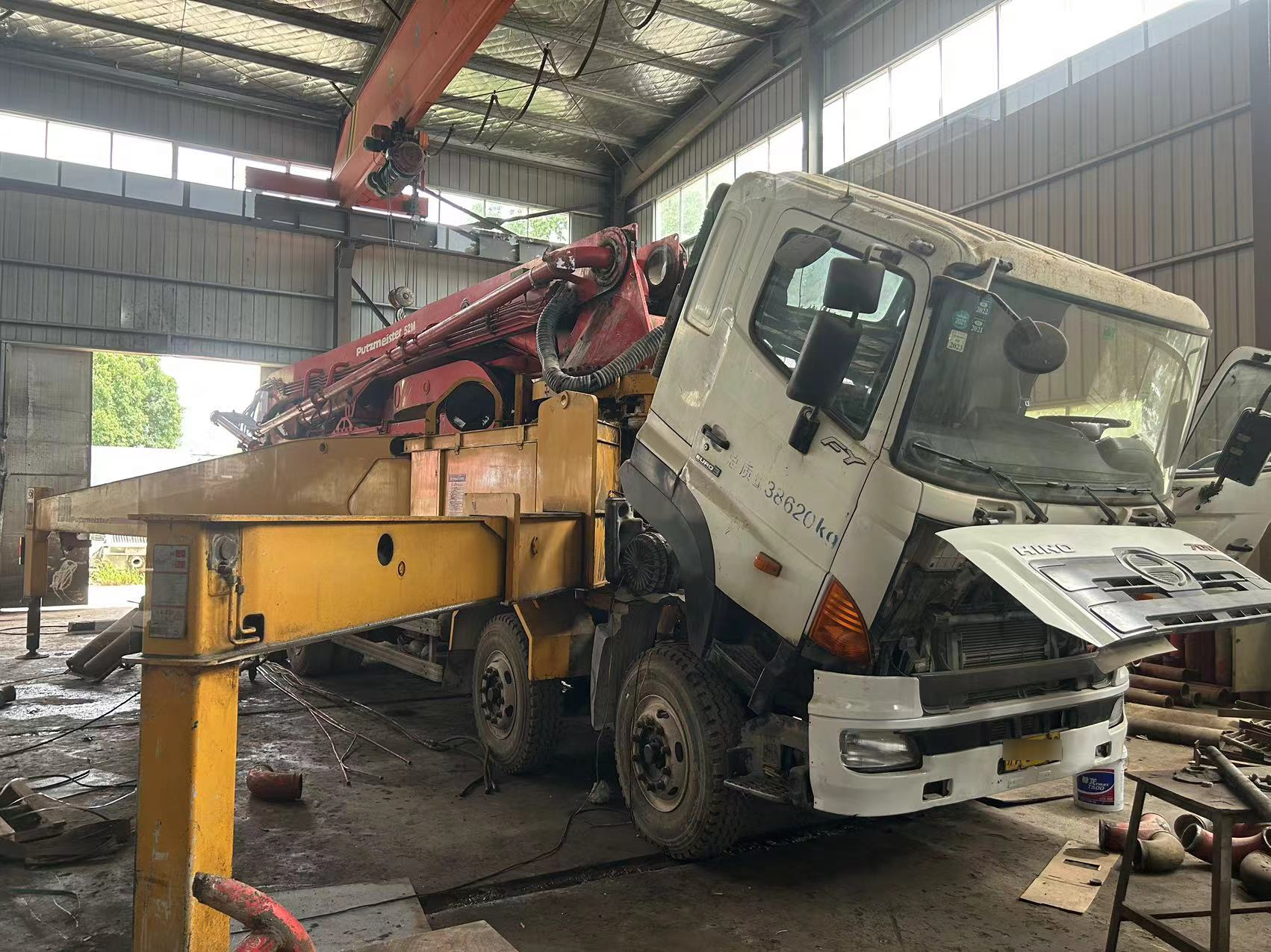 Putzmeister 49m Concrete Pump Truck JHOFY1EW5B1S12474