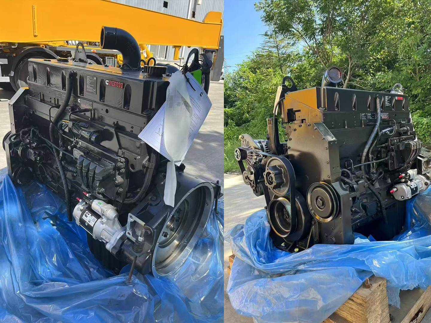 Cummins engine QSM11-C400 imported from the United States