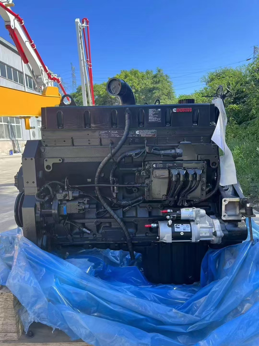 Cummins engine QSM11-C400 imported from the United States